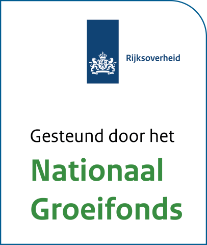 Gesteund door het nationaal groeifonds
